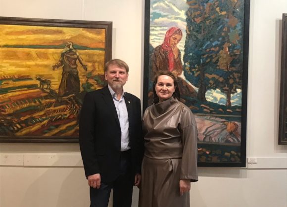 Двойная выставка Сергея и Виктории Афонских.
